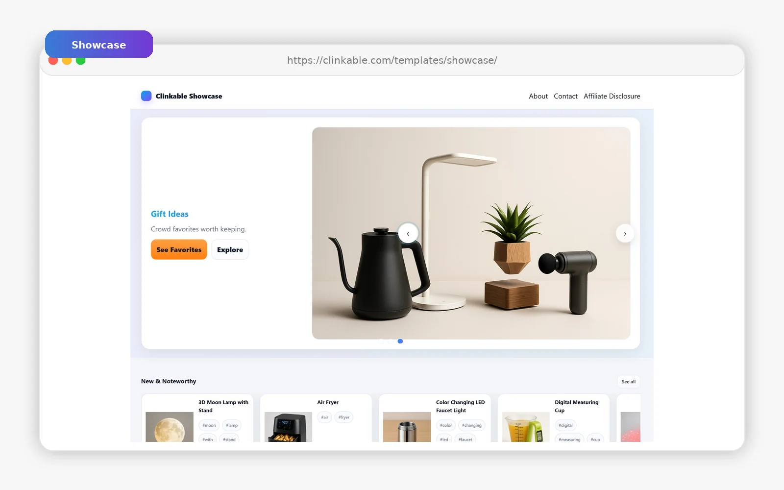 Showcase Lite preview